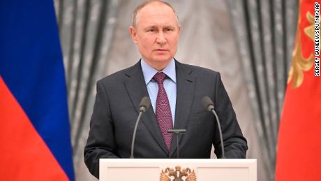 Putin announces military operation in Donbass region of Ukraine