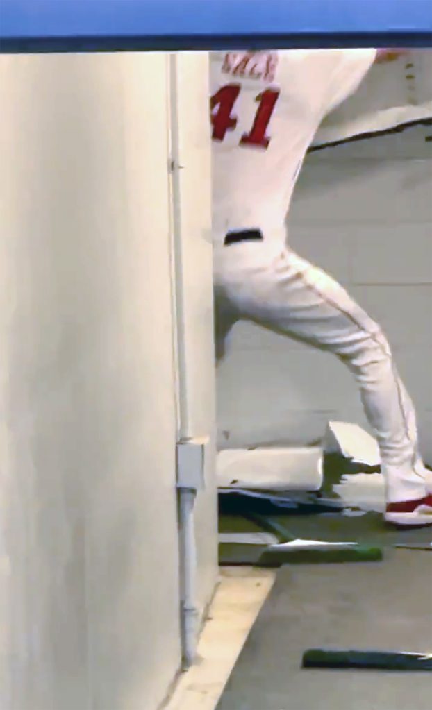 Chris Sale goes into a tantrum after starting the Worcester Red Sox.