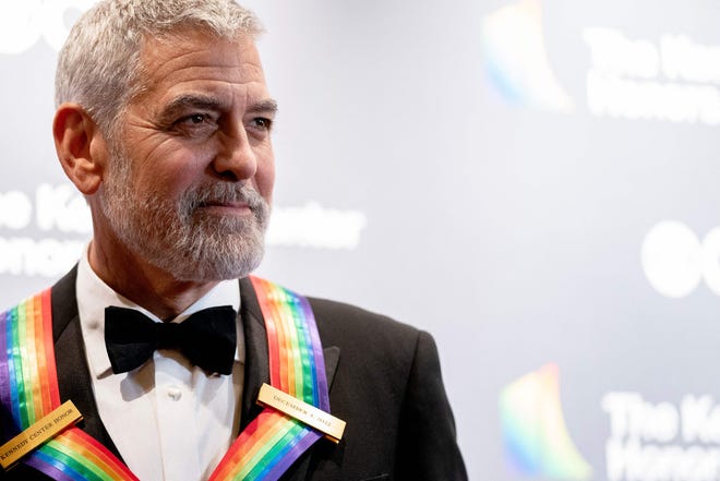 George Clooney was an inductee of 2022 at the 45th Kennedy Center John F. Kennedy Center for the Performing Arts in Washington, D.C. on December 4, 2022.